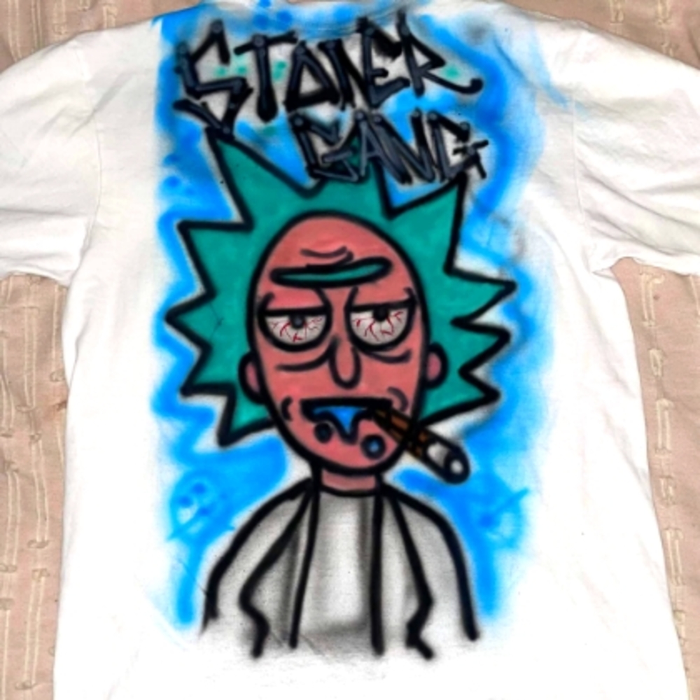 Custom rick and morty by Jay Inkk